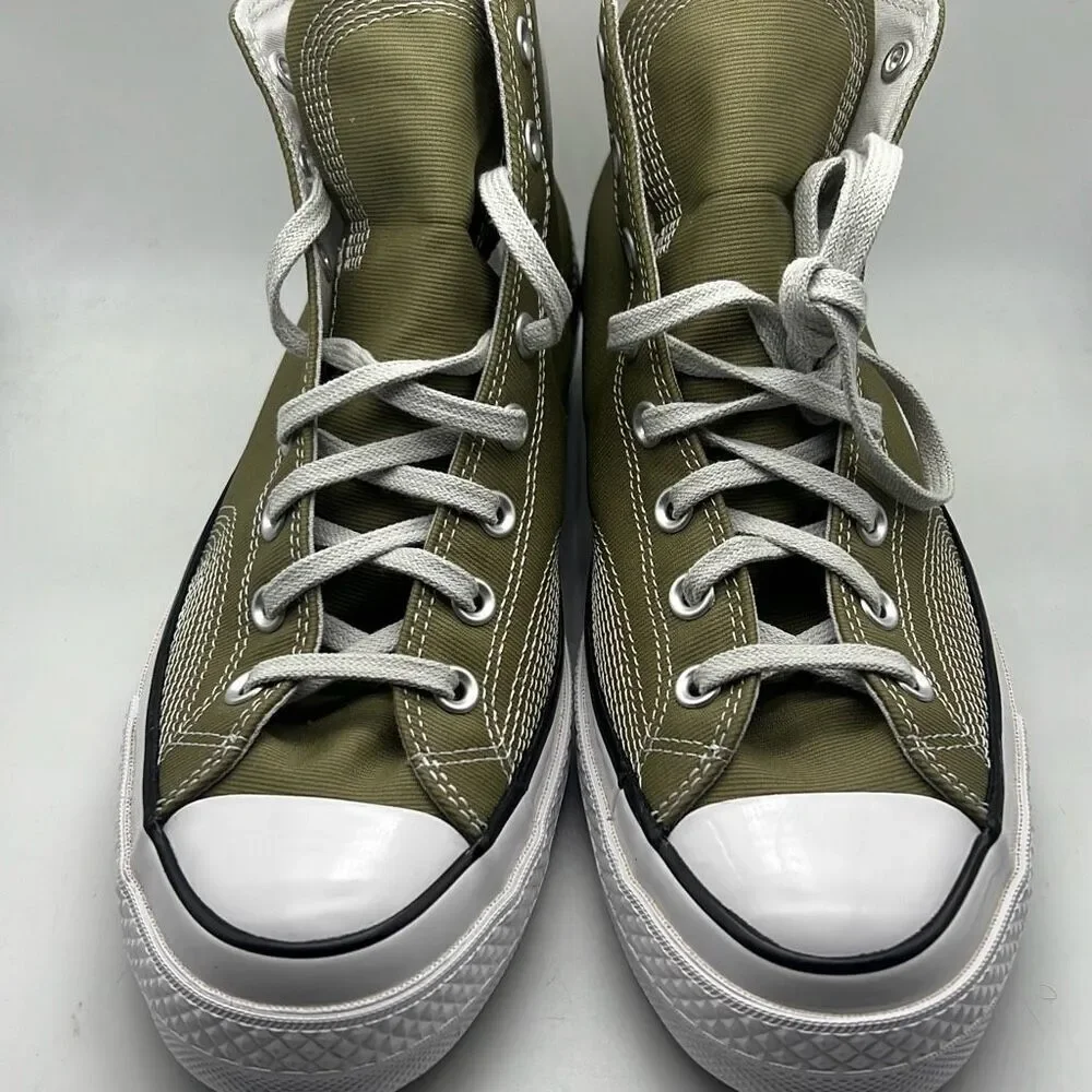Converse Chuck 70 Multi-Stitch Hi Shoes‎ A07435C Mossy Sloth Green NWB Men 11.5 - Picture 6 of 10